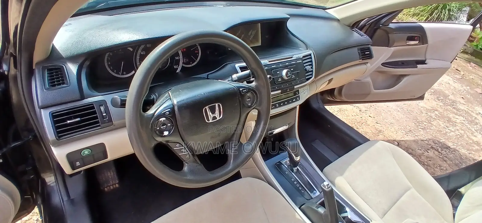 Honda Accord LX 4dr Sedan FWD (2.4L 4cyl 2A) 2013 Black