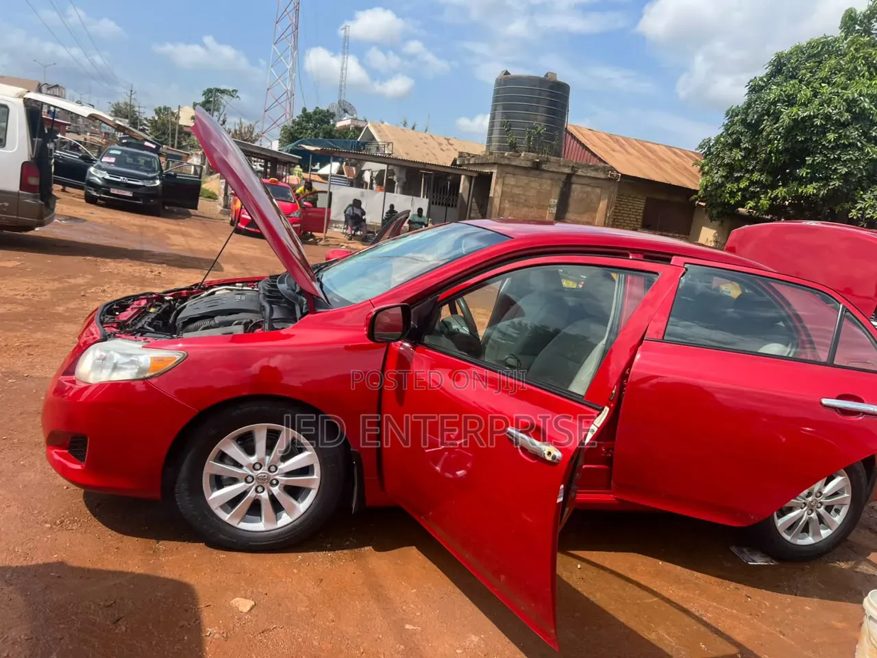 Toyota Corolla 2010 Red