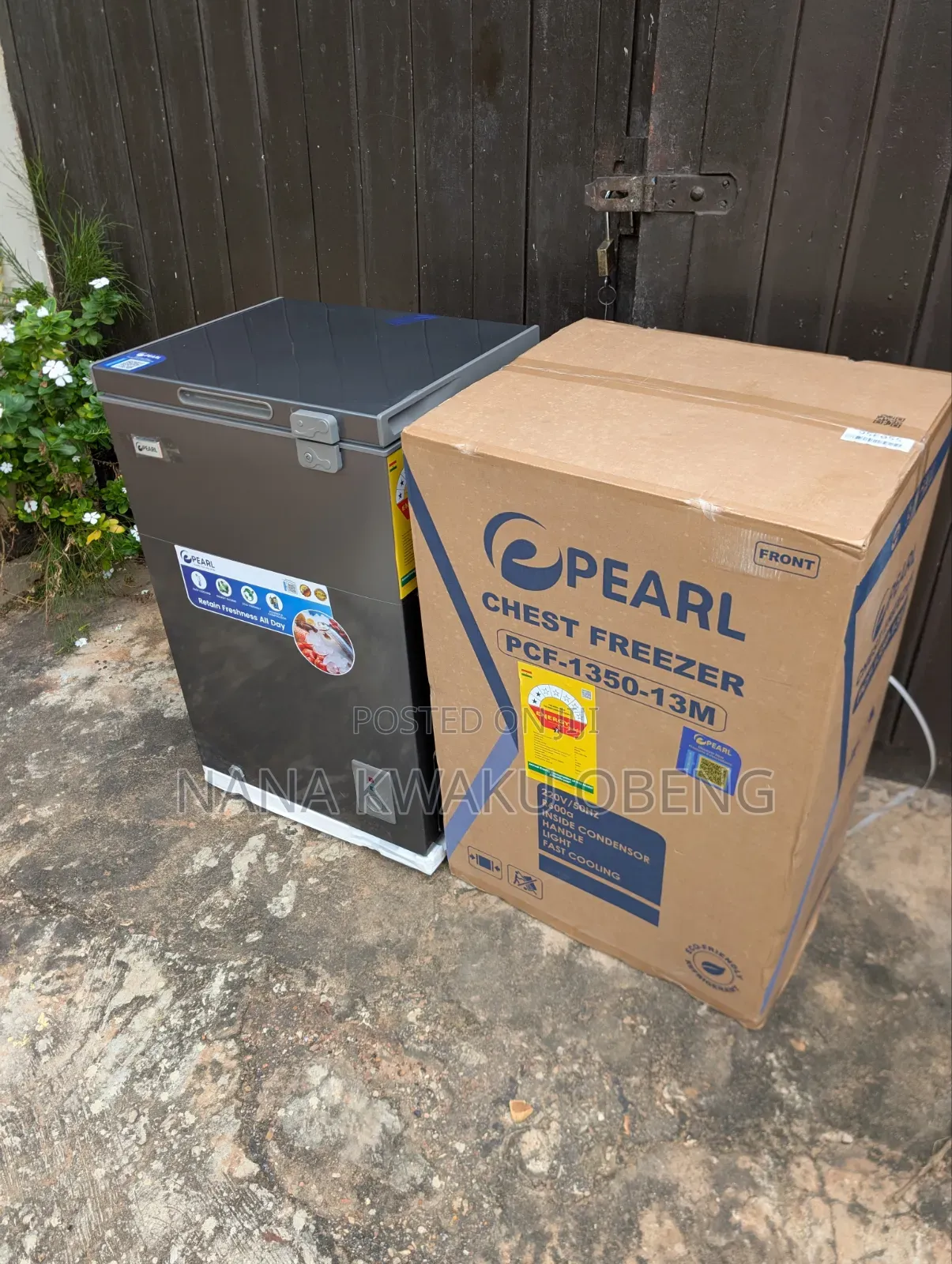 Pearl Chest Freezer PCF - 1350 (100 Litres)