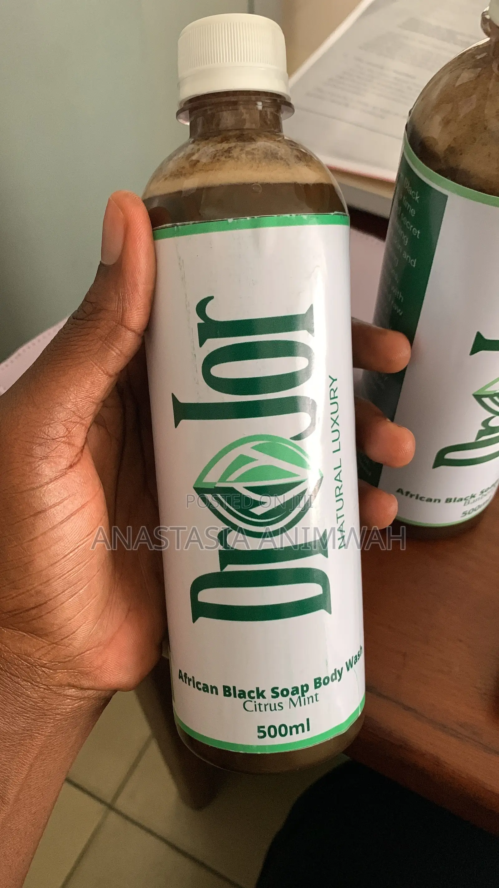 Drojor African Black Soap Body Wash - 500ml