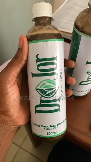 Drojor African Black Soap Body Wash - 500ml