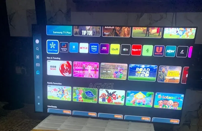 Samsung 65 Inches Premium Crystal UHD Smart 