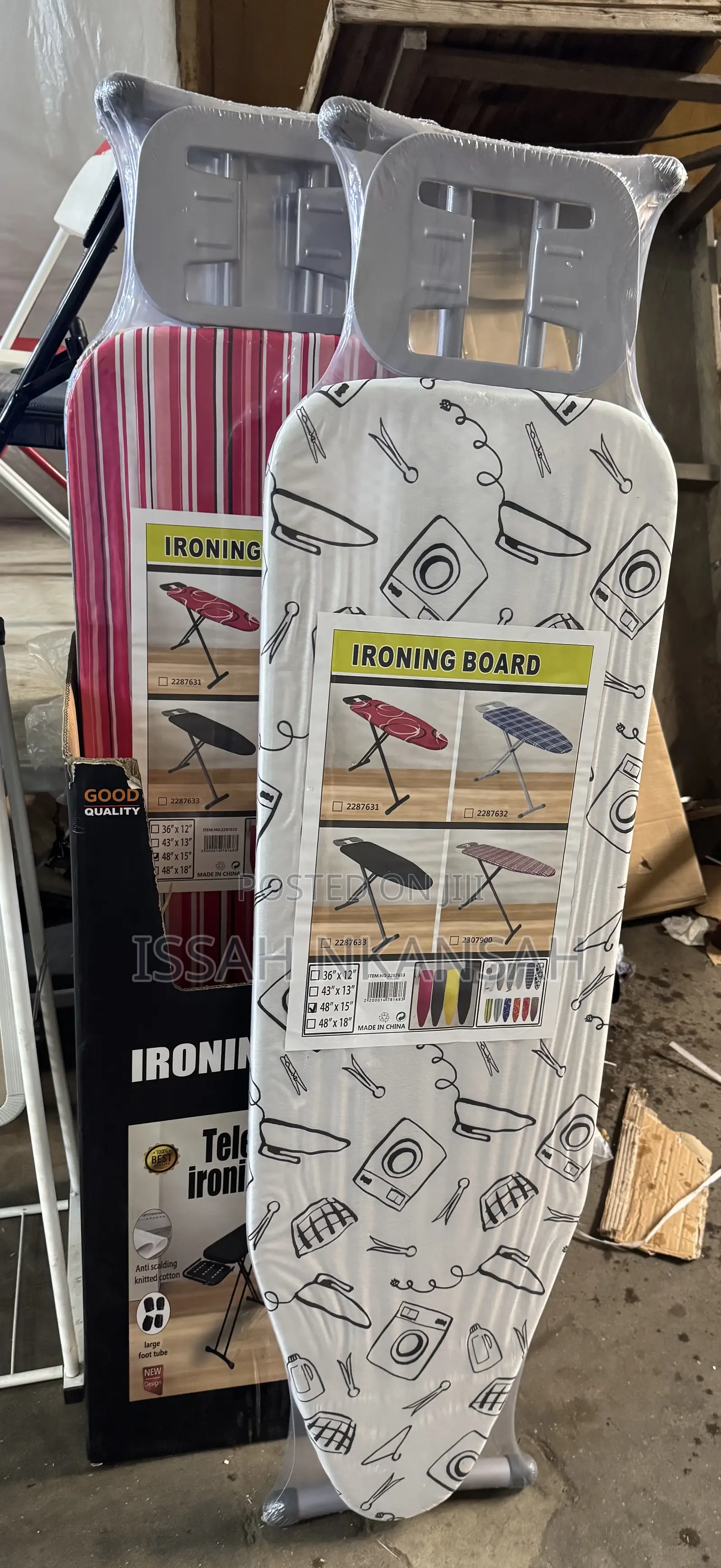 Foreign Ironing Board