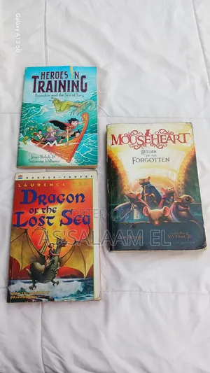Children's Fantasy Book Bundle – 3 Books (Used, Good Condition)