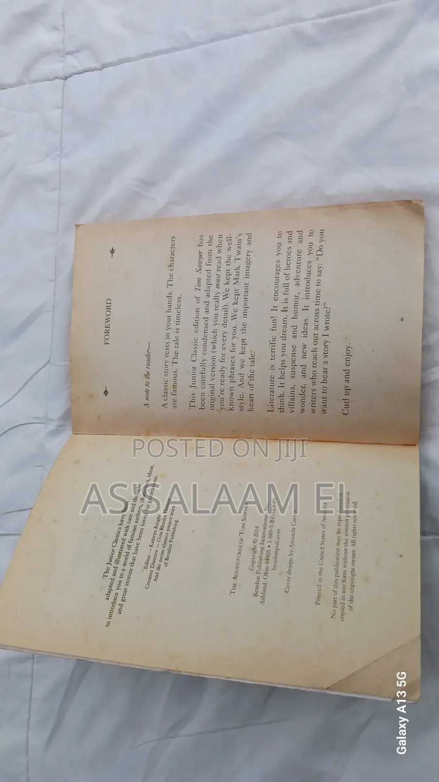 Classic Reading Book Bundle – 2 Books (Used, Good Condition)