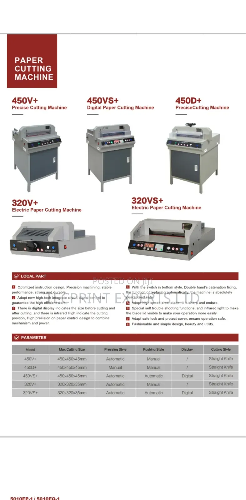 Paper Cutting Machinery
