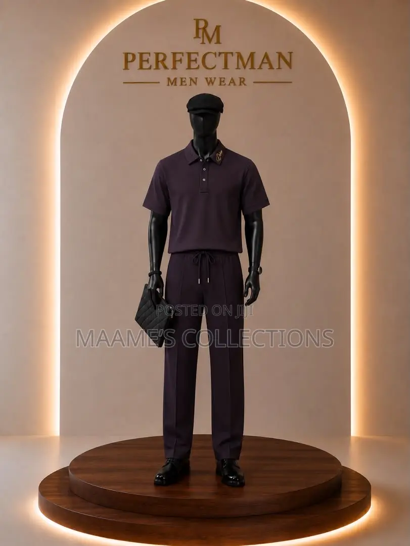 Premium Perfect Men’s Shirt and Trouser Co-Ord 2-Piece Set