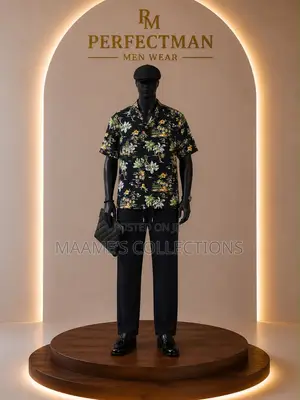 Premium Perfect Men’s Shirt and Trouser Co-Ord 2-Piece Set
