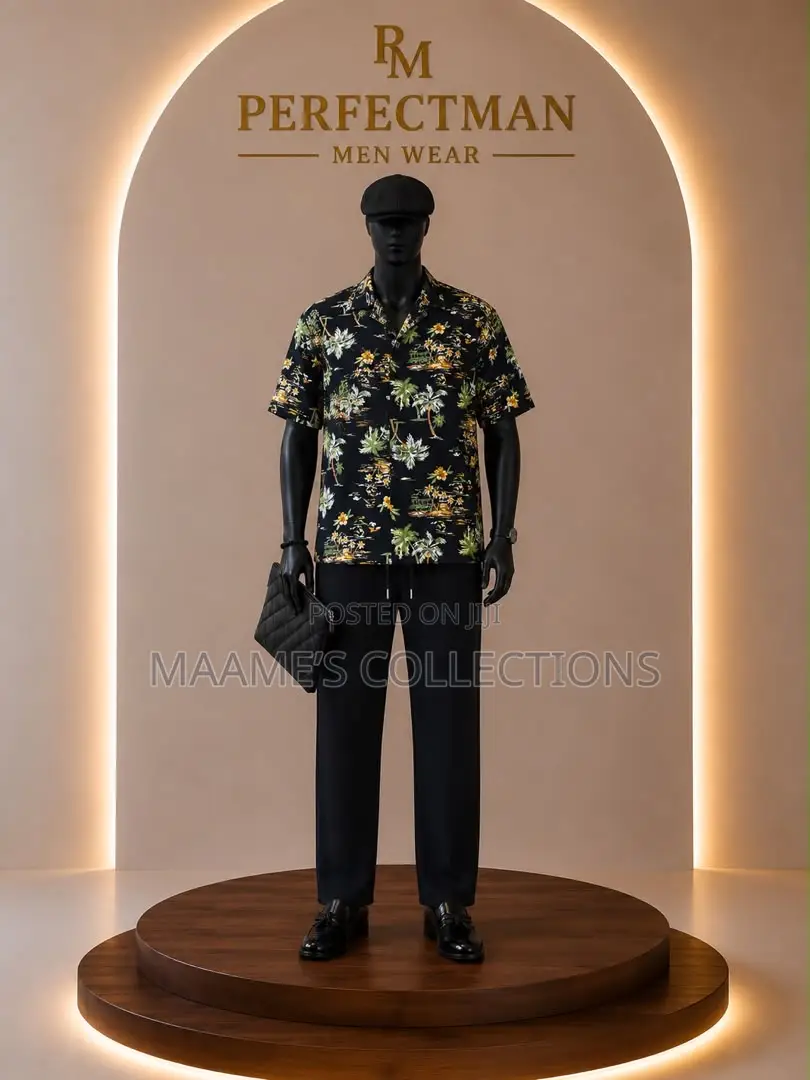 Premium Perfect Men’s Shirt and Trouser Co-Ord 2-Piece Set