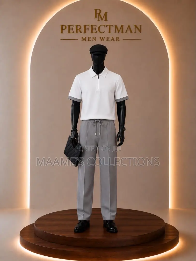 Premium Perfect Men’s Shirt and Trouser Co-Ord 2-Piece Set