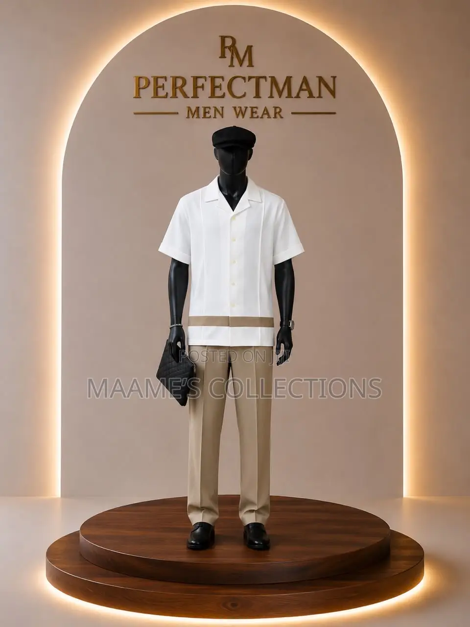 Premium Perfect Men’s Shirt and Trouser Co-Ord 2-Piece Set