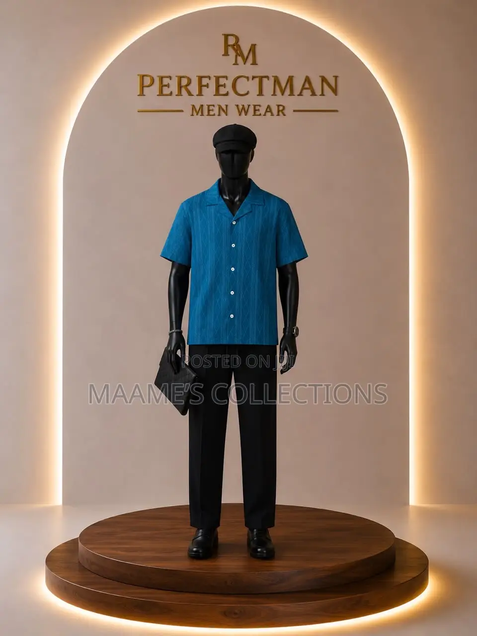 Premium Perfect Men’s Shirt and Trouser Co-Ord 2-Piece Set