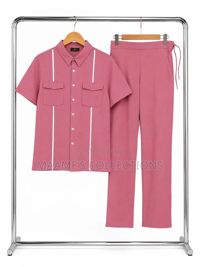 Premium Perfect Men’s Shirt and Trouser Co-Ord 2-Piece Set