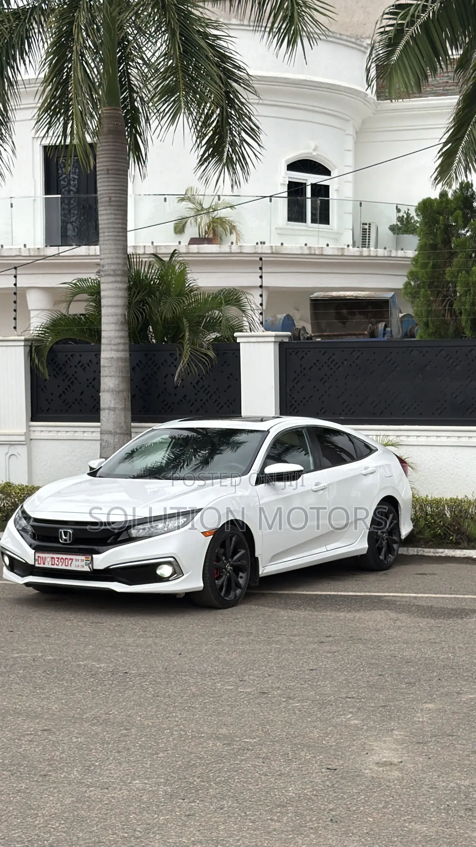 Honda Civic Sport Sedan 2020 White