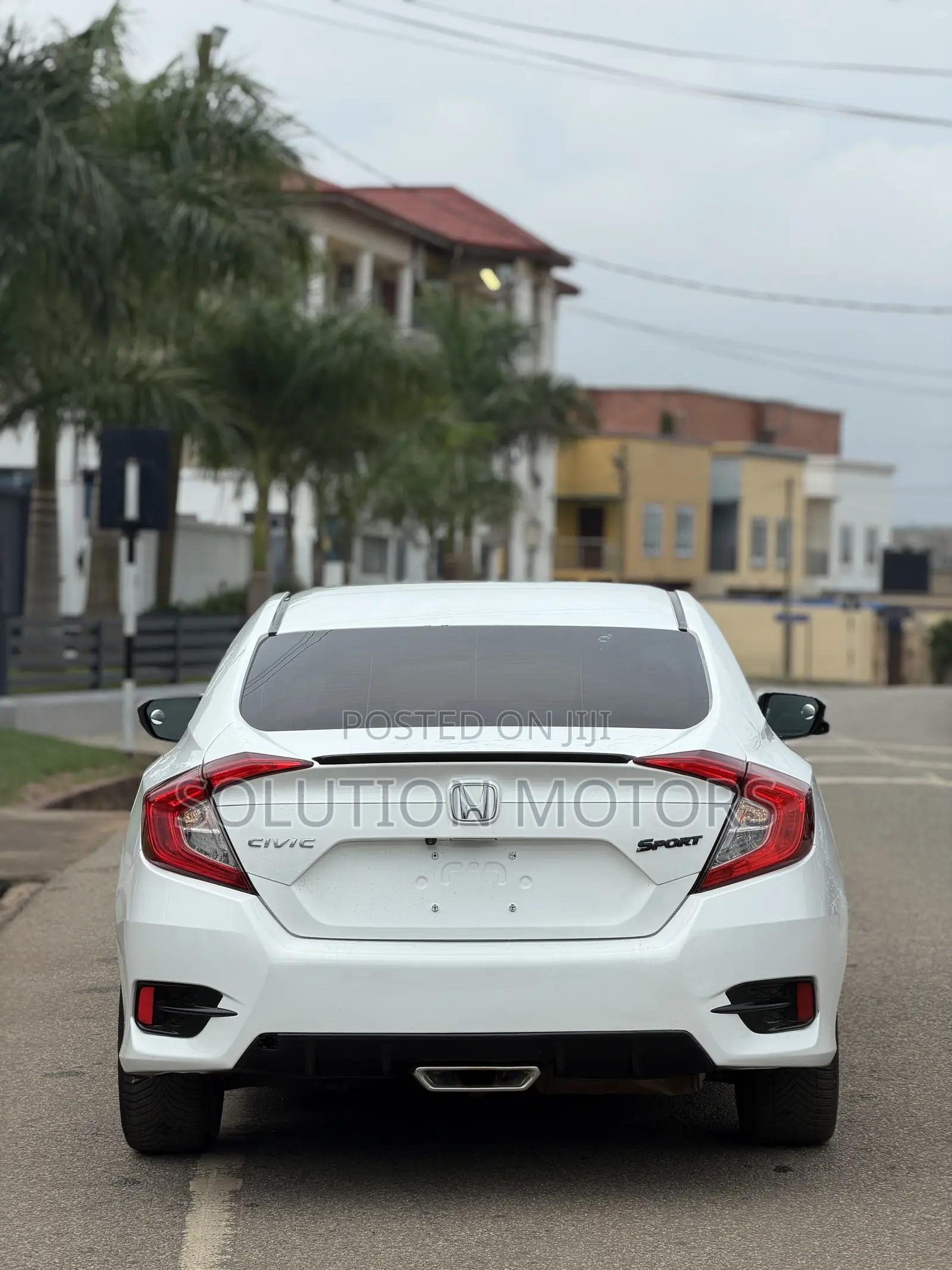 Honda Civic Sport Sedan 2020 White