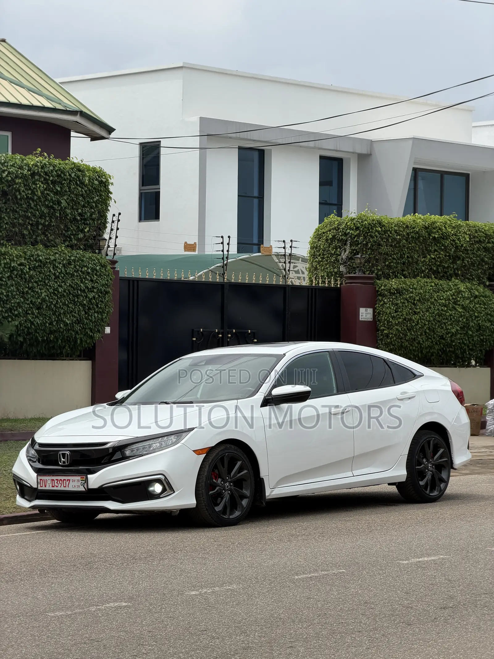 Honda Civic Sport Sedan 2020 White