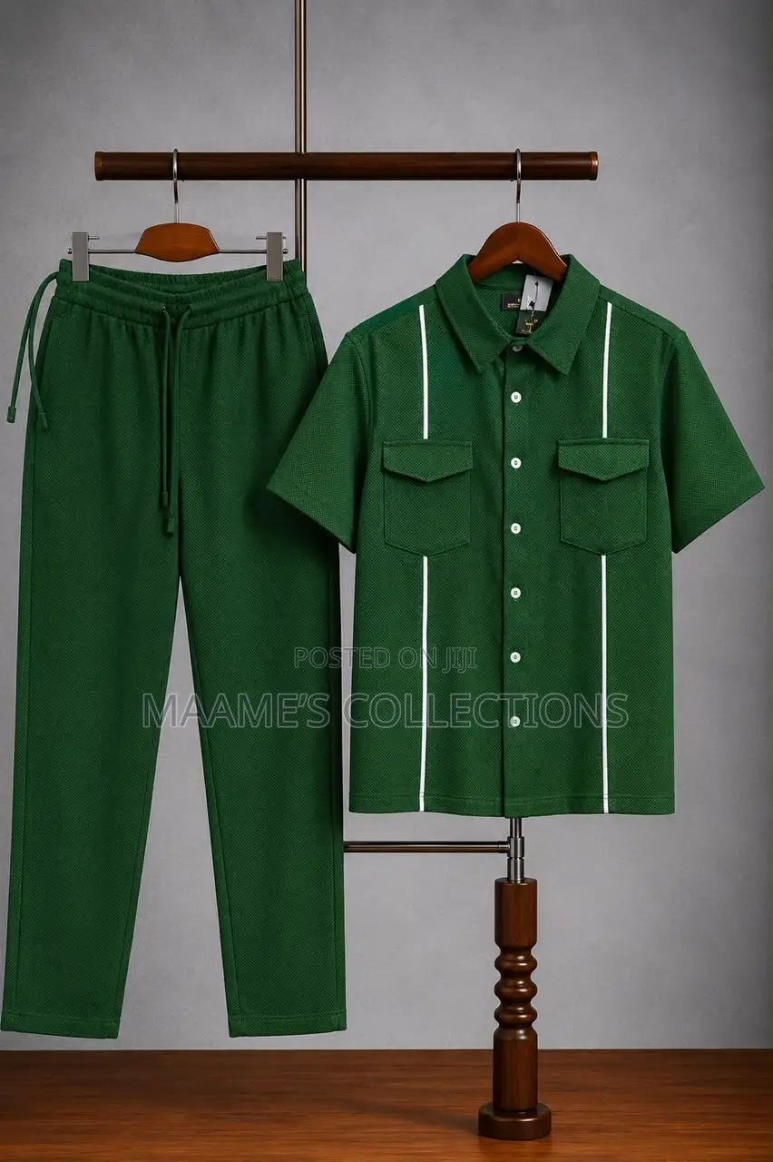 Premium Perfect Men’s Shirt and Trouser Co-Ord 2-Piece Set