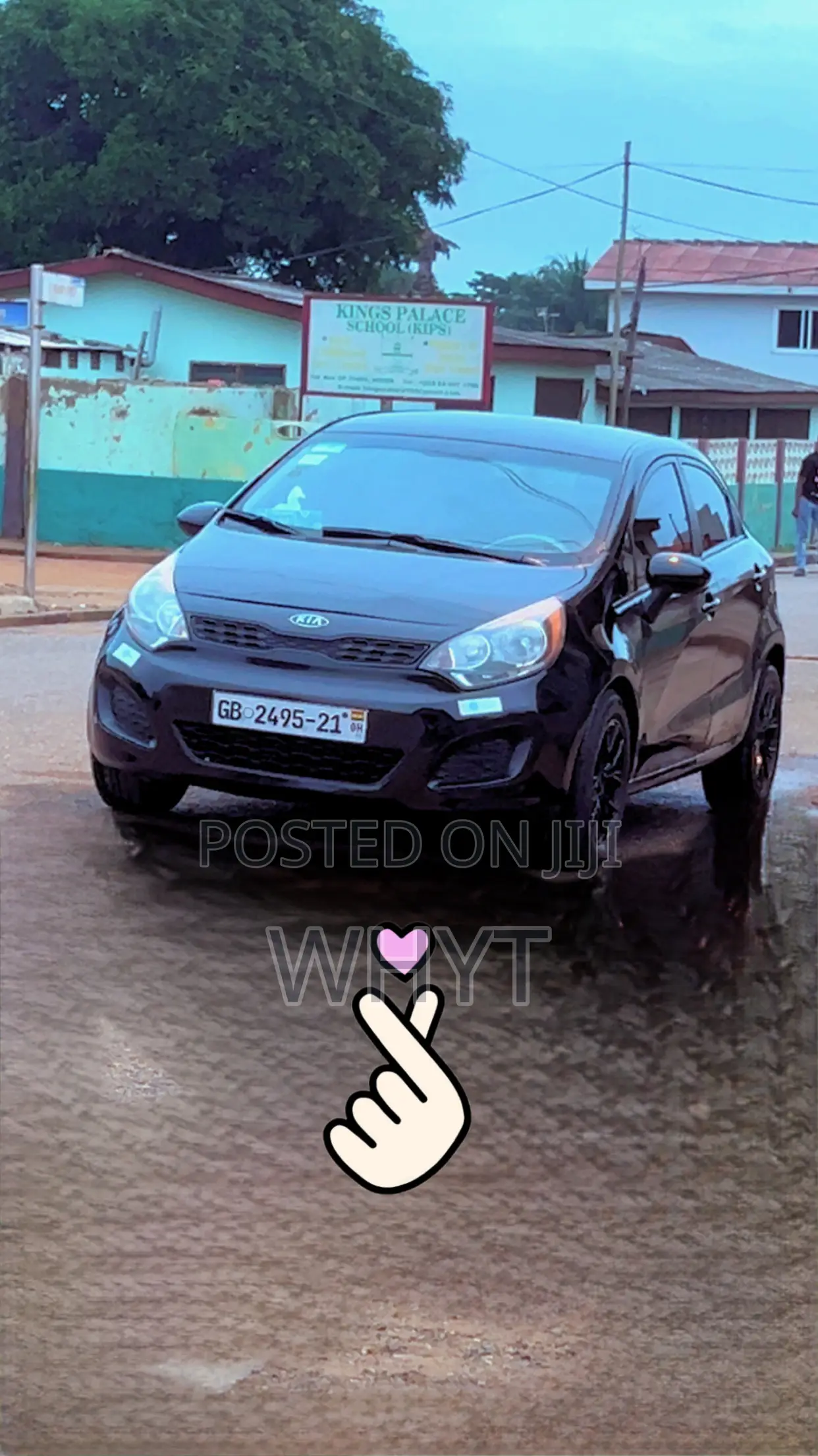 Kia Rio EX 4dr Hatchback (1.6L 4cyl 6A) 2012 Black