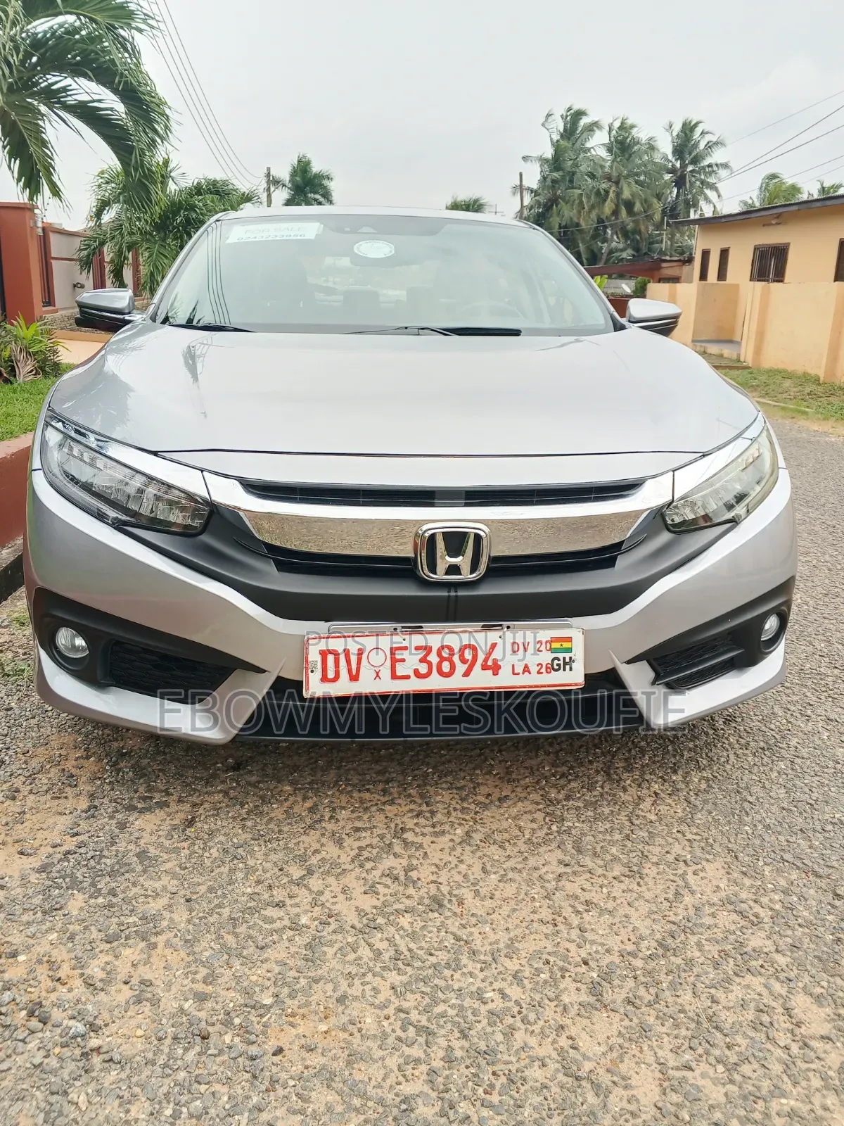 Honda Civic Touring Sedan 2018 Gray