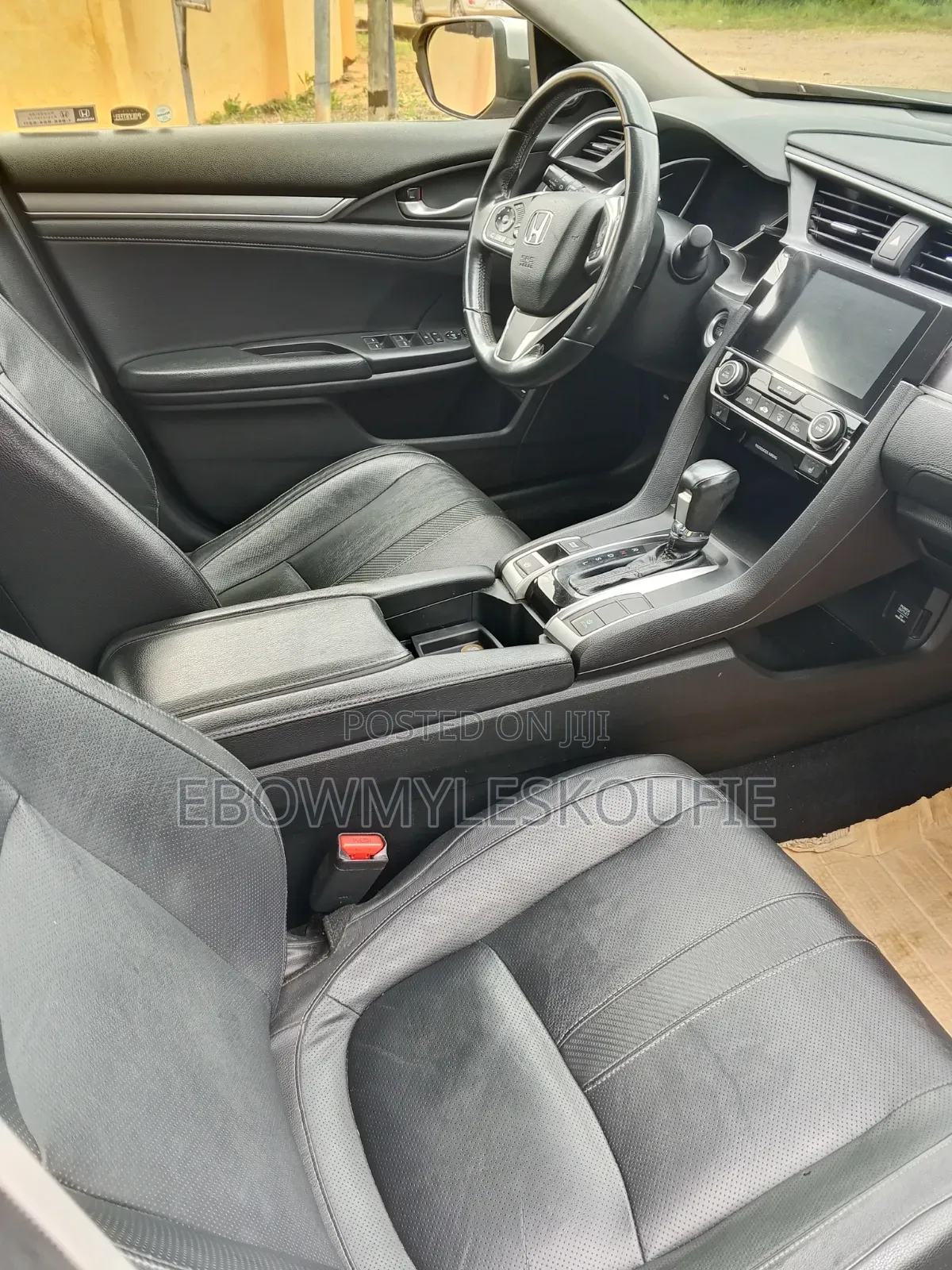 Honda Civic Touring Sedan 2018 Gray