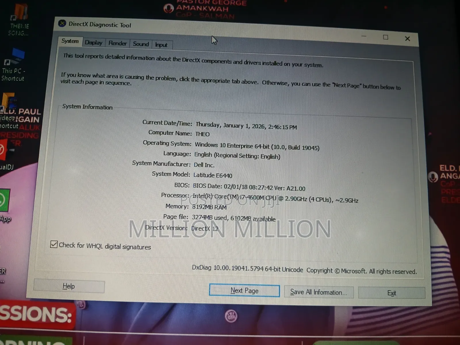 Laptop Dell Latitude E6440 8GB Intel Core i7 HDD 512GB