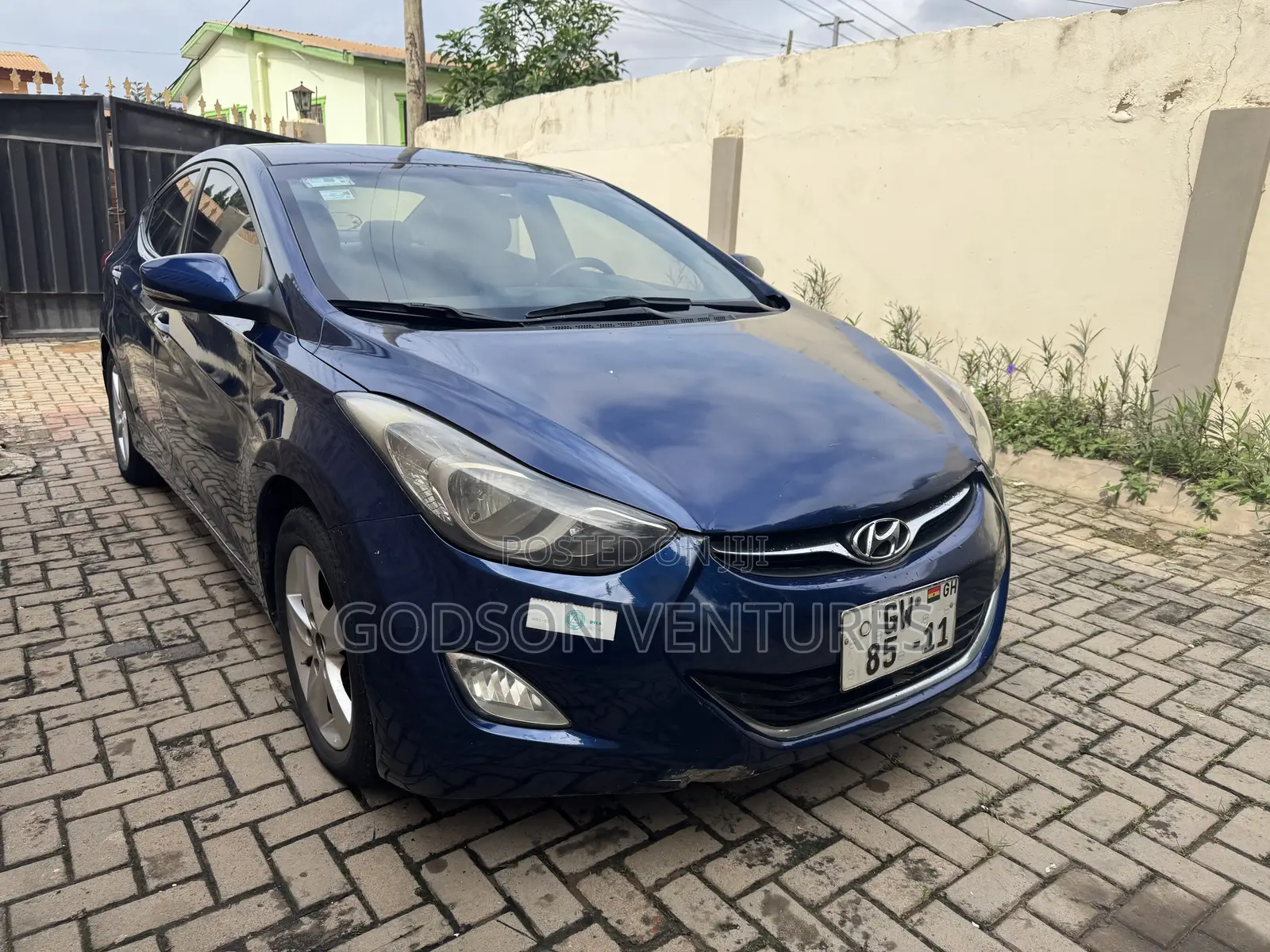 Hyundai Elantra 2012 Blue