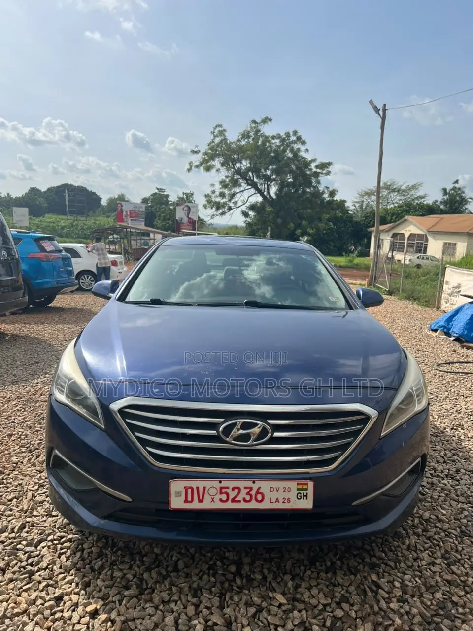 Hyundai Sonata Base Sedan FWD (2.4L 4cyl 6A) 2017 Blue