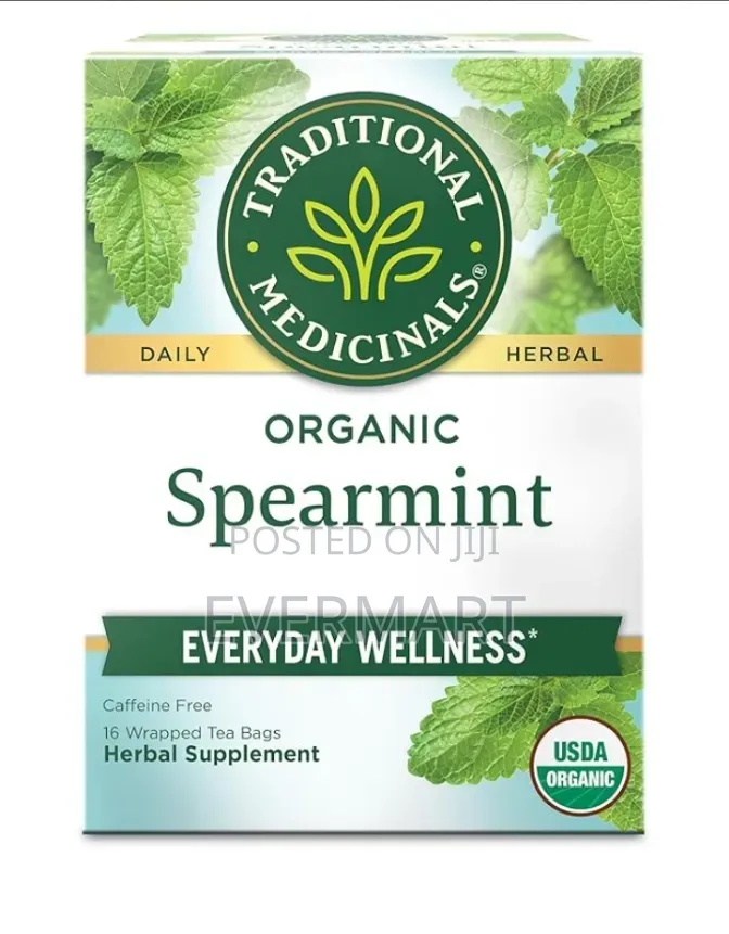 Traditional Medicinals Organic Spearmint Tea | Herbal Mint Tea