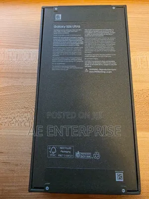 New Samsung Galaxy S26 Ultra 5G 256 GB Black