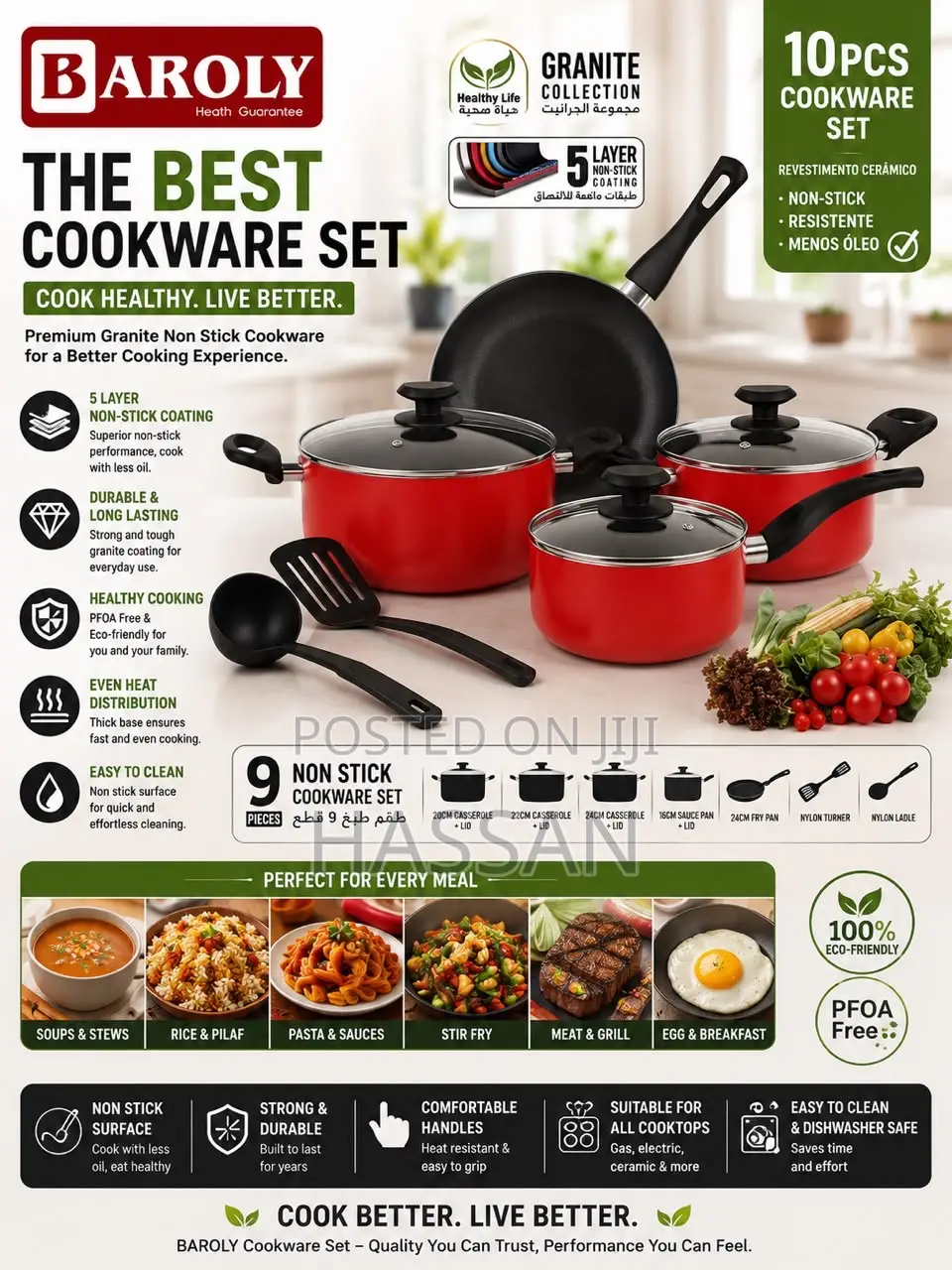 Non Stick Cookware Set
