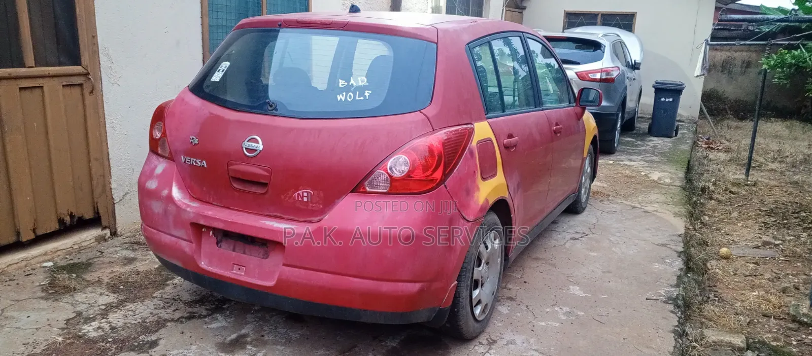 Nissan Versa 2008 Red