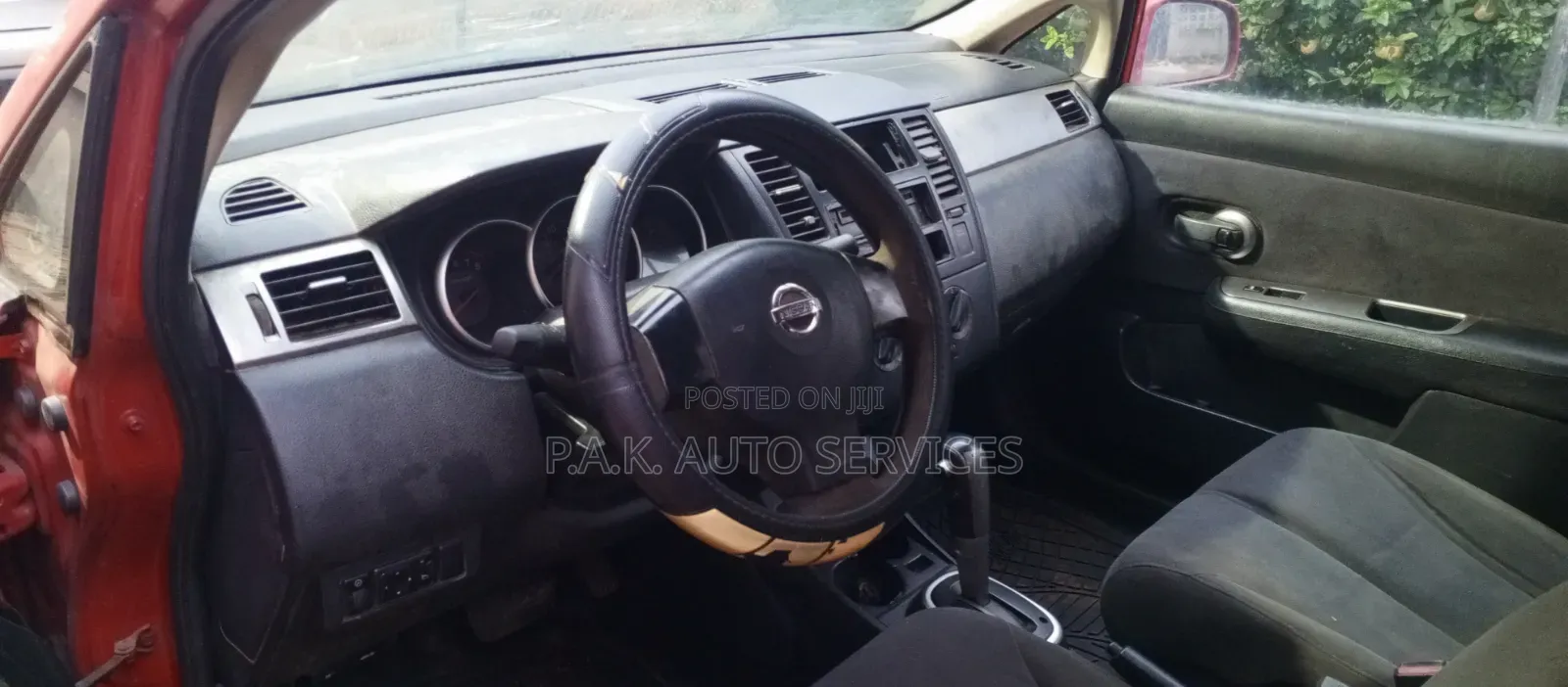 Nissan Versa 2008 Red