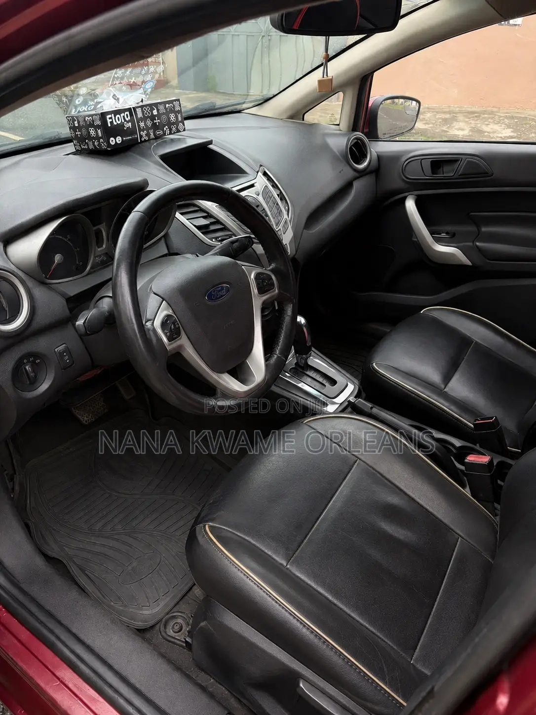 Ford Fiesta Titanium 4dr Hatchback (1.6L 4cyl 5M) 2014 Burgundy