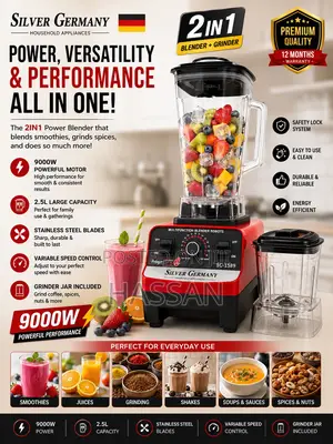 2in1 Power Blender 2.5Litres