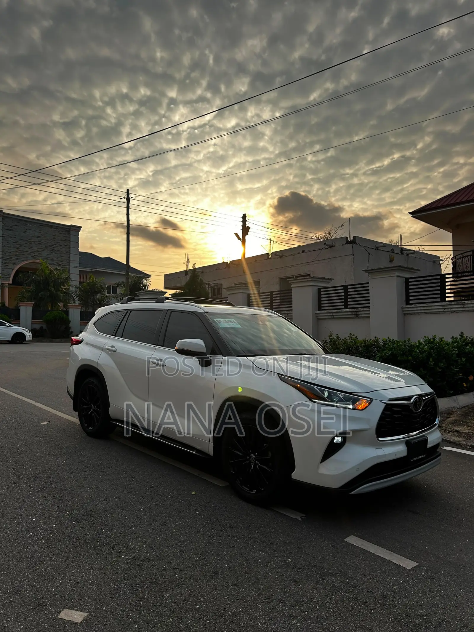 Toyota Highlander Platinum 2022 White