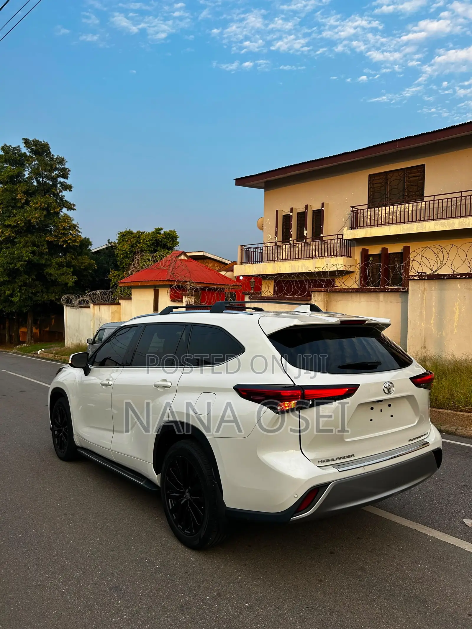 Toyota Highlander Platinum 2022 White