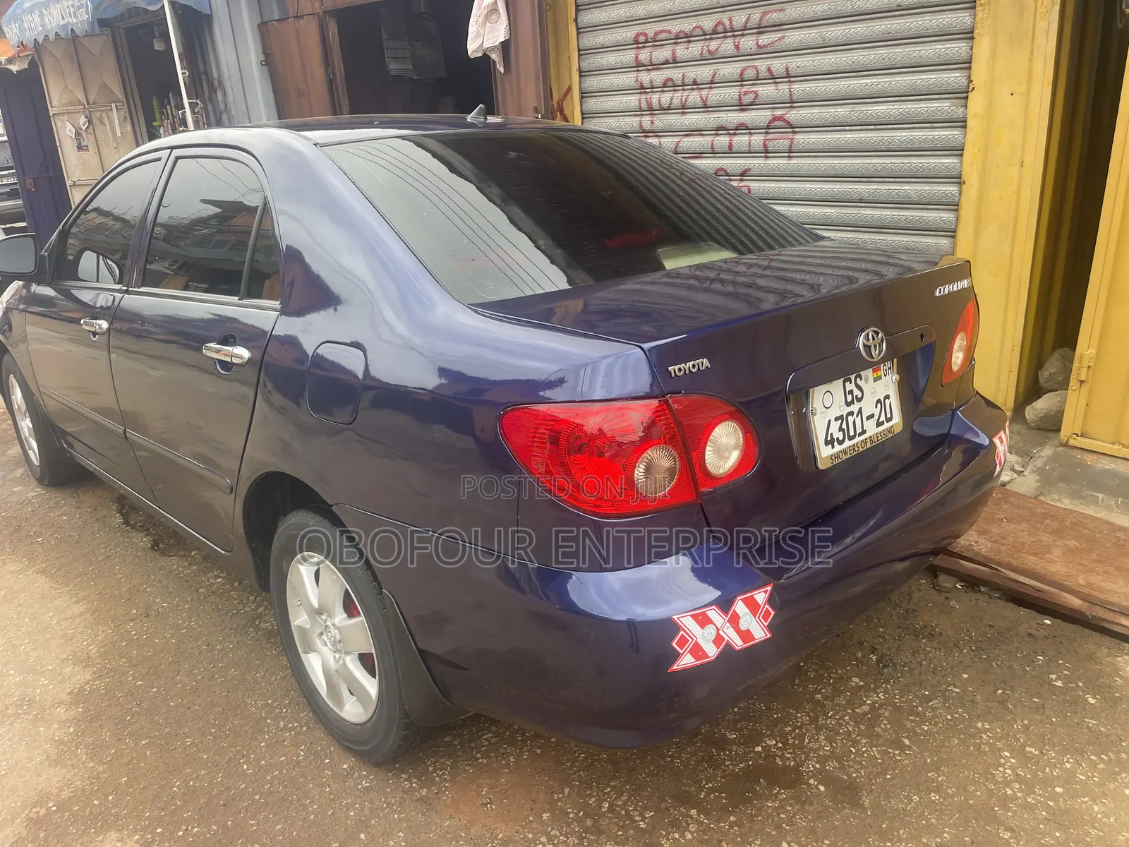 Toyota Corolla LE 2007 Blue