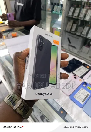 New Samsung Galaxy A56 128 GB Black