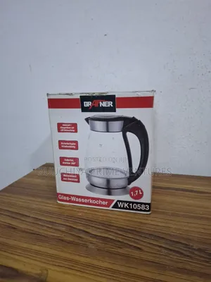 Grafner 1.7l Glass Kettle From Germany