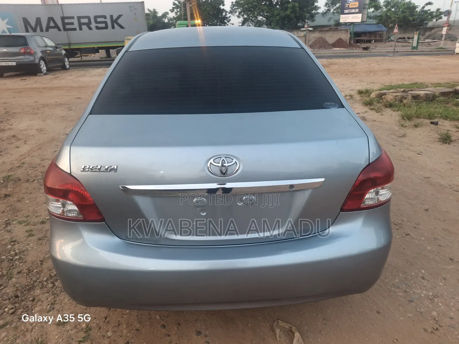 Toyota Belta 2010 Blue