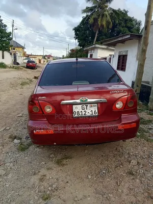 Toyota Corolla 1.8 VVTL-i TS 2006 Red