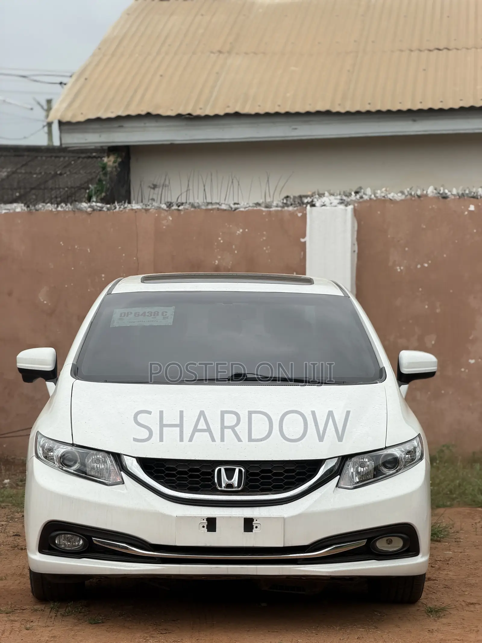 Honda Civic EX 4dr Sedan (1.8L 4cyl CVT) 2015 White