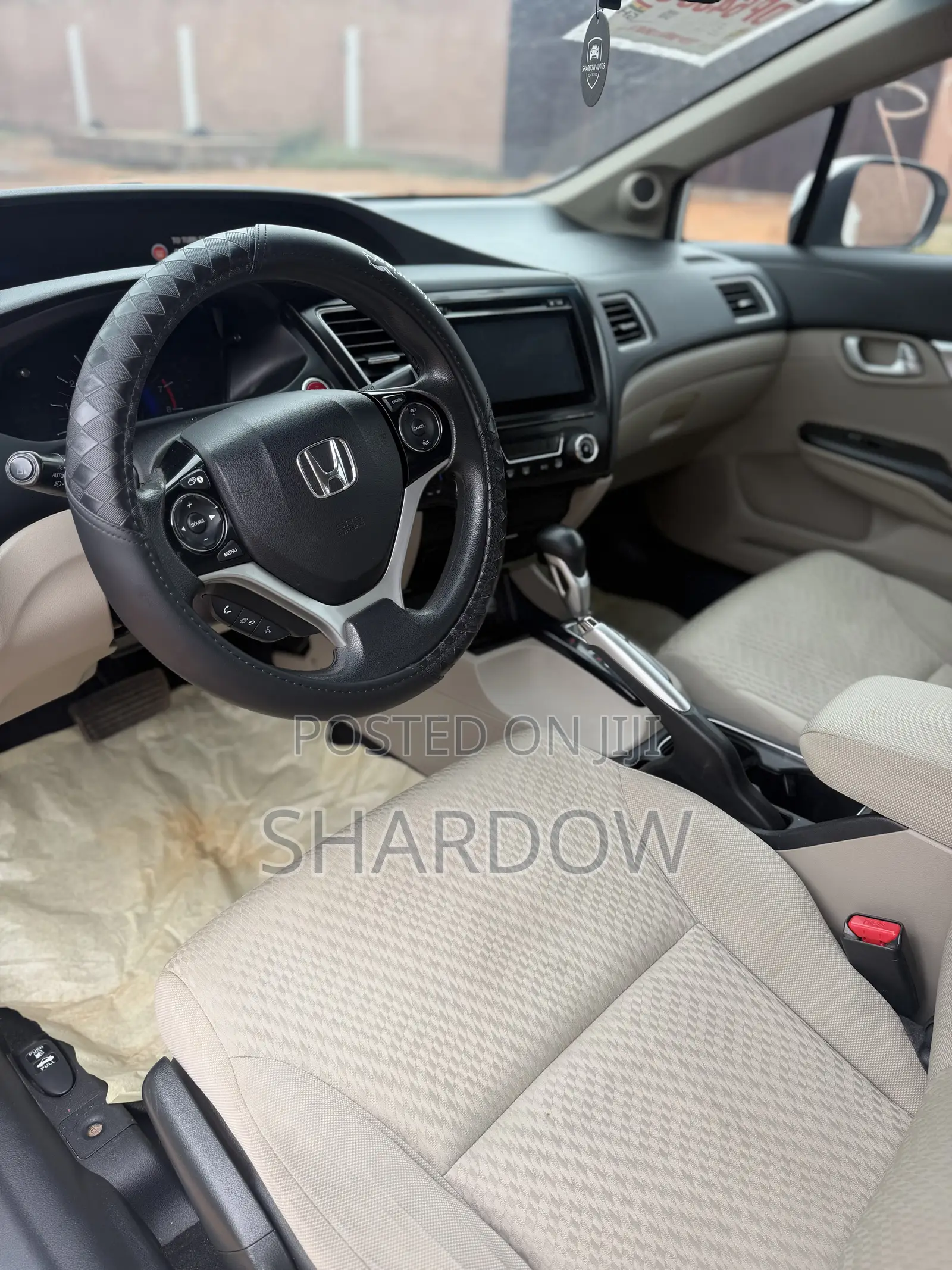Honda Civic EX 4dr Sedan (1.8L 4cyl CVT) 2015 White