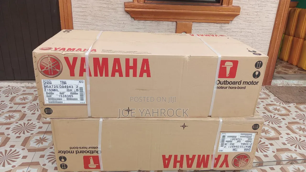 Original Japan Made 15hp Yamaha Outboard Motor