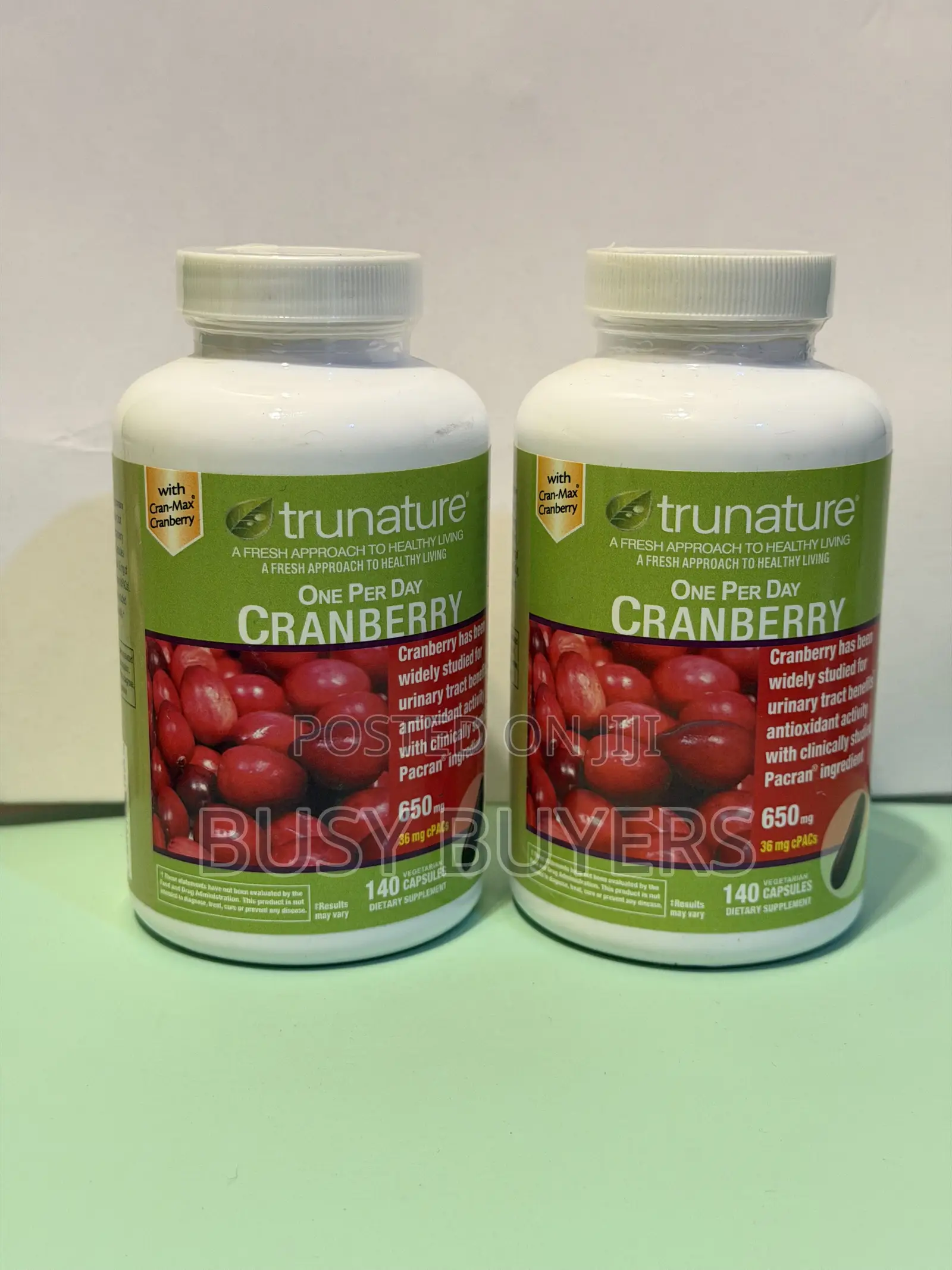 Cranberry Capsules (Trunature)