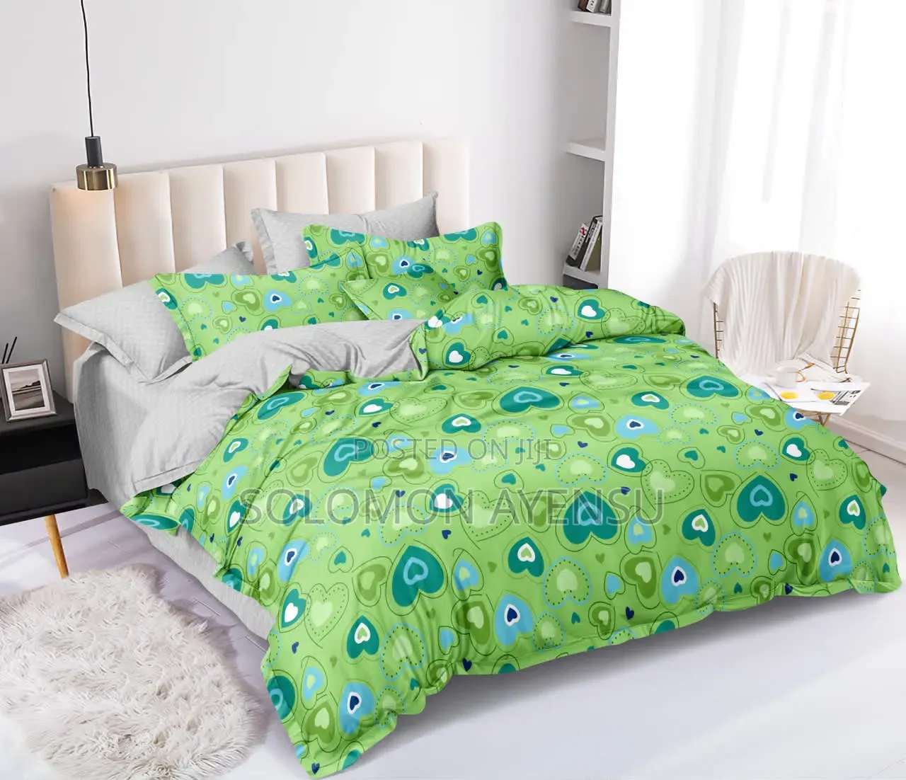 White and Ash Duvet Sets