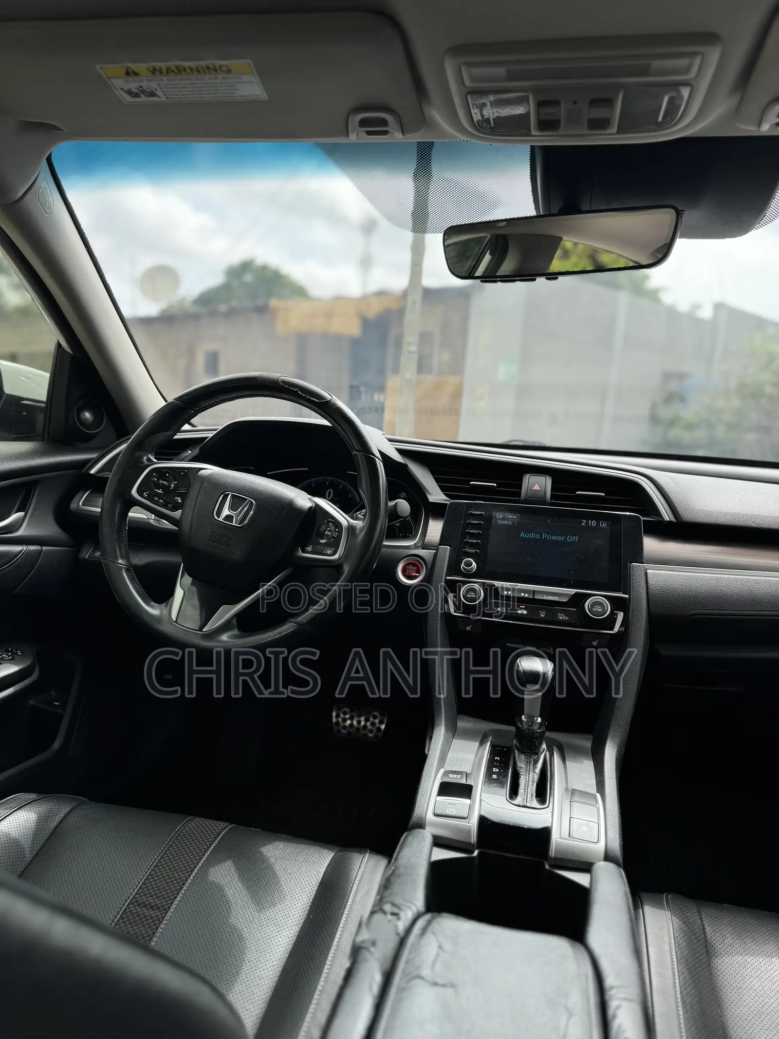 Honda Civic Touring Sedan 2019 White
