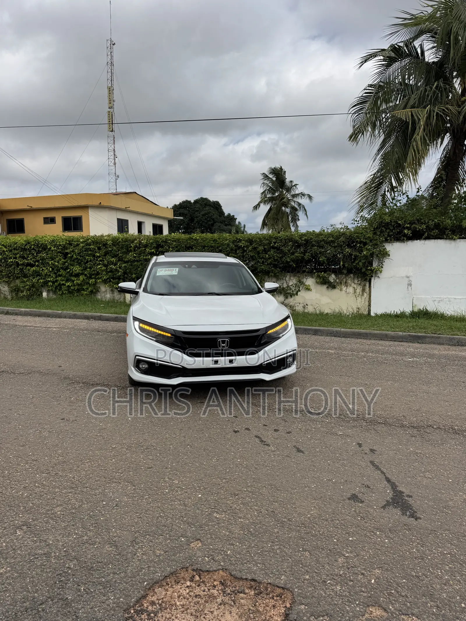 Honda Civic Touring Sedan 2019 White