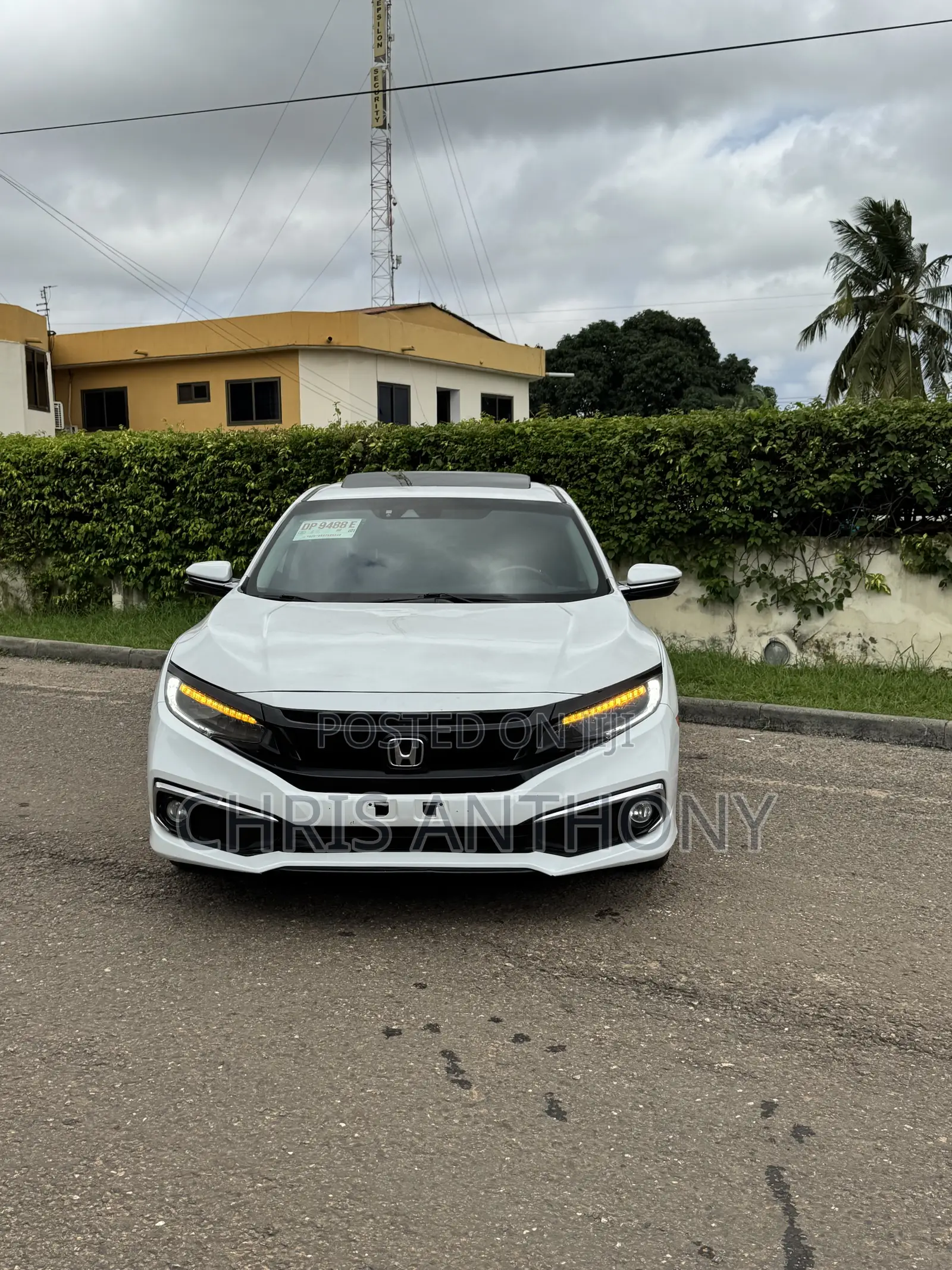 Honda Civic Touring Sedan 2019 White