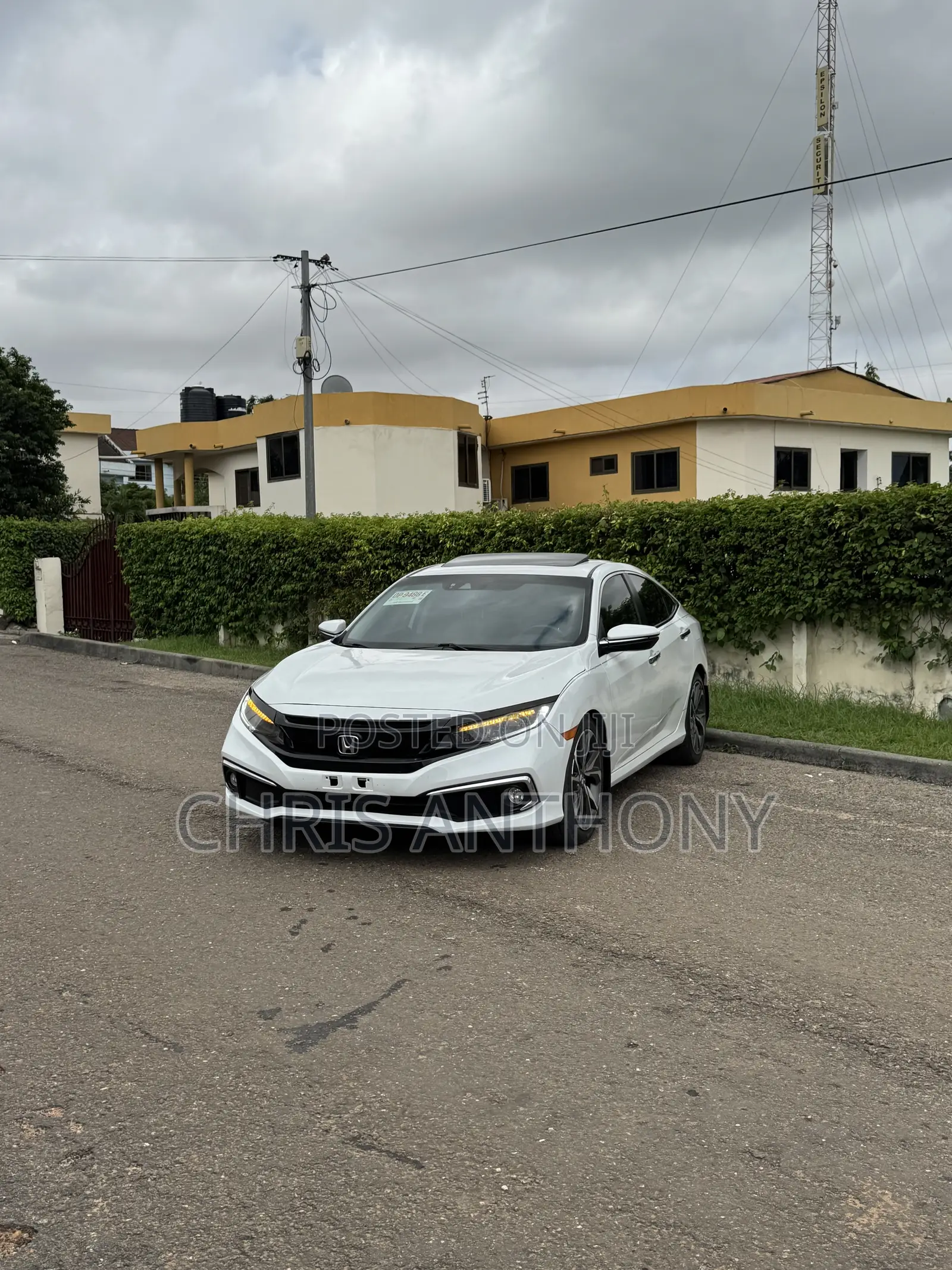 Honda Civic Touring Sedan 2019 White